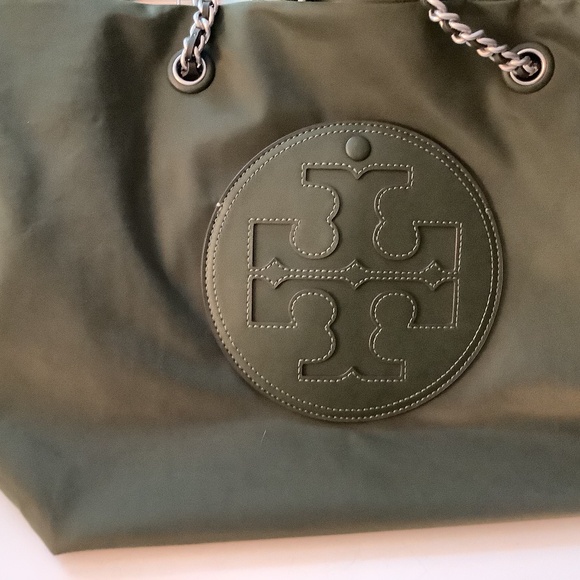 Tory Burch Handbags - Tory Burch Women's Ella Chain Tote, Olive Green